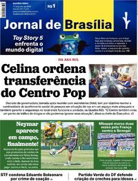 Capa Jornal de Brasília 17/06/2026