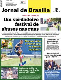 Capa Jornal de Brasília 18/06/2026