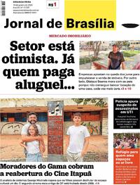 Capa do jornal Jornal de Brasília 19/01/2026