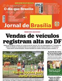 Capa Jornal de Brasília 21/04/2026