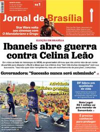Capa Jornal de Brasília 21/05/2026