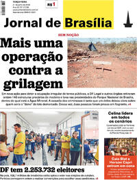 Capa Jornal de Brasília 21/07/2026