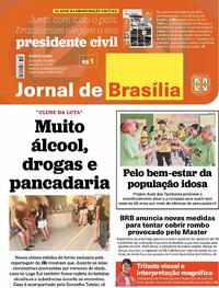 Capa Jornal de Brasília 23/04/2026