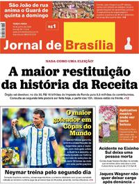 Capa Jornal de Brasília 23/06/2026