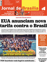 Capa Jornal de Brasília