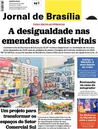 Capa do jornal Jornal de Brasília 26/02/2026