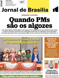 Capa Jornal de Brasília 26/05/2026