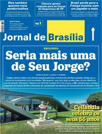 Capa do jornal Jornal de Brasília 27/03/2026