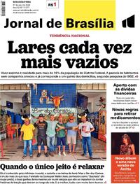 Capa Jornal de Brasília 27/04/2026