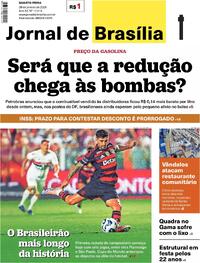 Capa do jornal Jornal de Brasília 28/01/2026