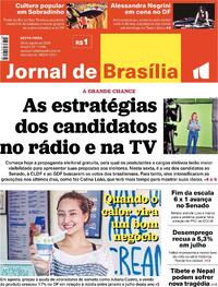 Capa Jornal de Brasília 28/08/2026