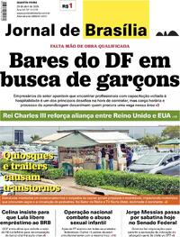 Capa Jornal de Brasília 29/04/2026