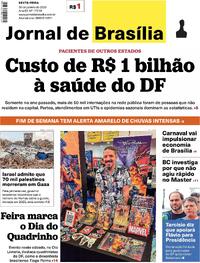 Capa do jornal Jornal de Brasília 30/01/2026