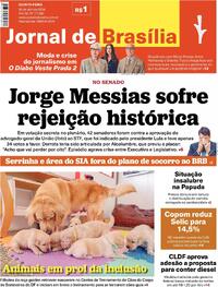 Capa Jornal de Brasília 30/04/2026
