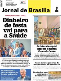 Capa do jornal Jornal de Brasília 31/03/2026