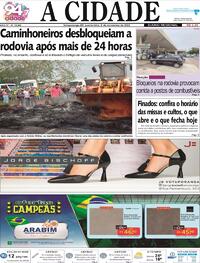 Capa do jornal Jornal A Cidade de Votuporanga 02/11/2022