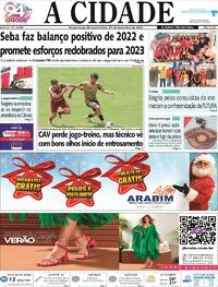 Capa do jornal Jornal A Cidade de Votuporanga 21/12/2022