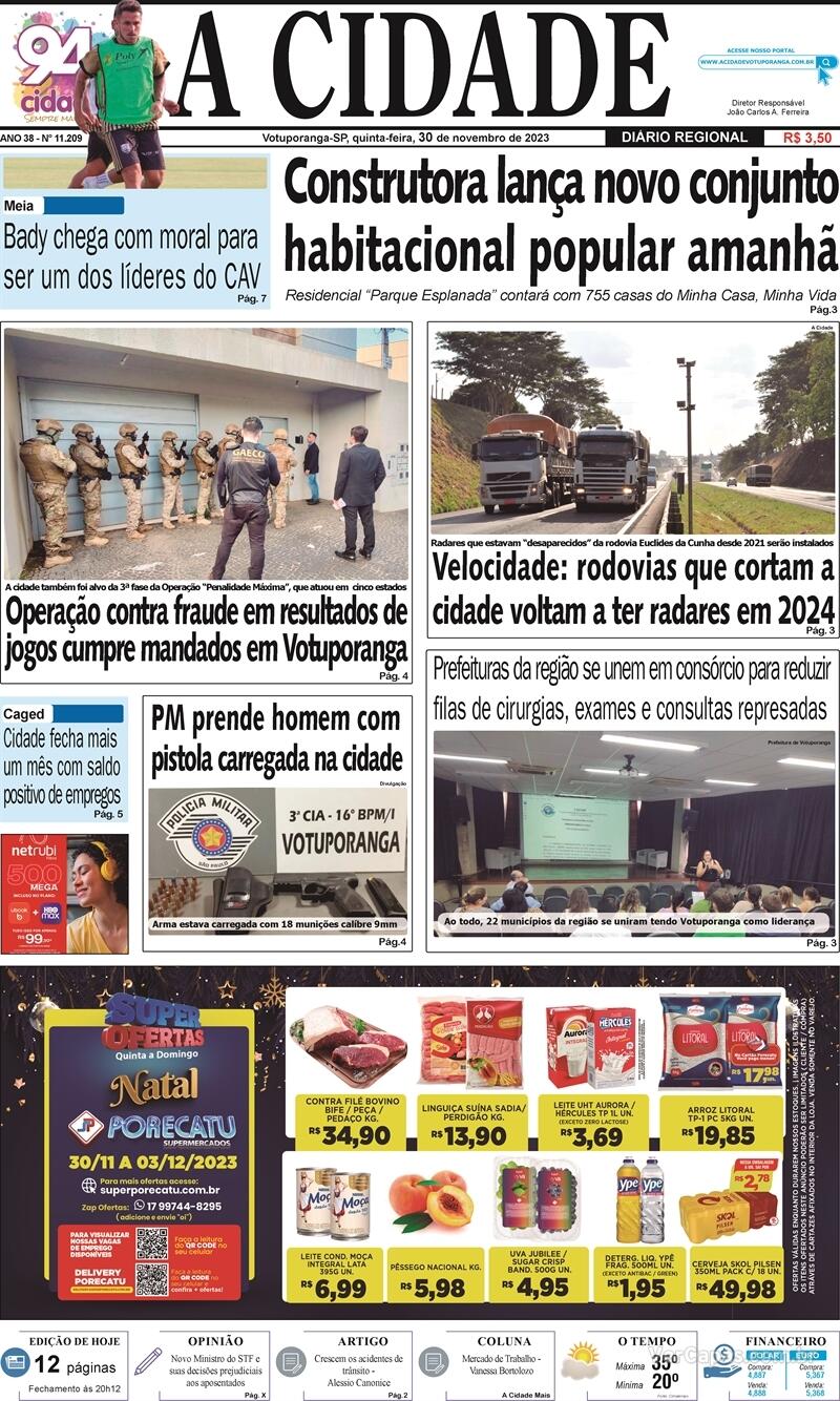 Jornal A Cidade de Votuporanga