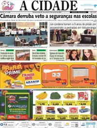 Capa do jornal Jornal A Cidade de Votuporanga 06/06/2023