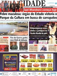 Capa do jornal Jornal A Cidade de Votuporanga 06/07/2023