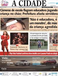 Capa do jornal Jornal A Cidade de Votuporanga 06/10/2023