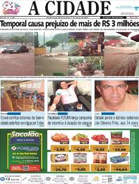 Capa do jornal Jornal A Cidade de Votuporanga 07/03/2023