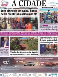 Capa do jornal Jornal A Cidade de Votuporanga 07/07/2023