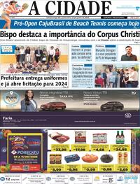 Capa do jornal Jornal A Cidade de Votuporanga 08/06/2023
