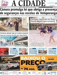 Capa do jornal Jornal A Cidade de Votuporanga 10/06/2023