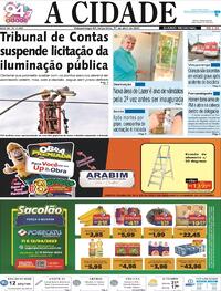 Capa do jornal Jornal A Cidade de Votuporanga 11/04/2023