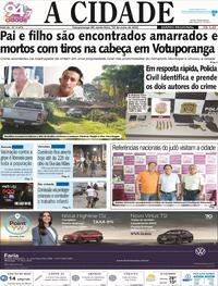 Capa do jornal Jornal A Cidade de Votuporanga 12/05/2023