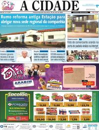 Capa do jornal Jornal A Cidade de Votuporanga 16/05/2023