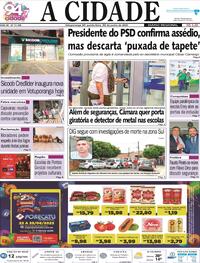 Capa do jornal Jornal A Cidade de Votuporanga 22/06/2023