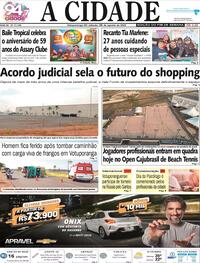 Capa do jornal Jornal A Cidade de Votuporanga 26/08/2023