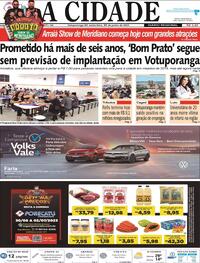 Capa do jornal Jornal A Cidade de Votuporanga 30/06/2023