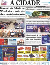 Capa do jornal Jornal A Cidade de Votuporanga 06/06/2024