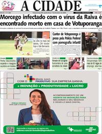 Capa do jornal Jornal A Cidade de Votuporanga 07/02/2024