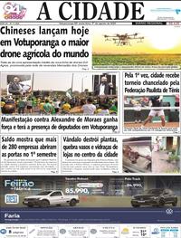Capa do jornal Jornal A Cidade de Votuporanga 01/08/2025