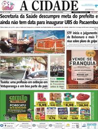 Capa do jornal Jornal A Cidade de Votuporanga 02/09/2025