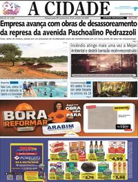 Capa do jornal Jornal A Cidade de Votuporanga 02/10/2025