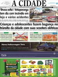Capa do jornal Jornal A Cidade de Votuporanga 03/06/2025