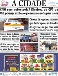 Capa do jornal Jornal A Cidade de Votuporanga 04/12/2025