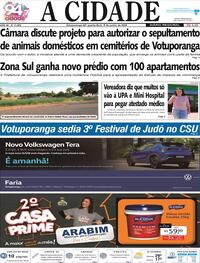 Capa do jornal Jornal A Cidade de Votuporanga 05/06/2025