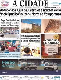 Capa do jornal Jornal A Cidade de Votuporanga 05/09/2025