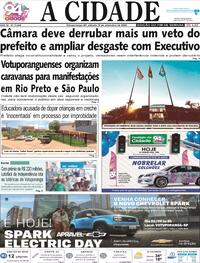 Capa do jornal Jornal A Cidade de Votuporanga 06/09/2025