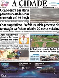 Capa do jornal Jornal A Cidade de Votuporanga 07/11/2025