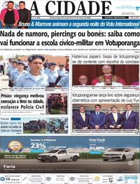 Capa do jornal Jornal A Cidade de Votuporanga 09/05/2025
