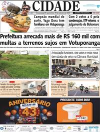 Capa do jornal Jornal A Cidade de Votuporanga 10/09/2025