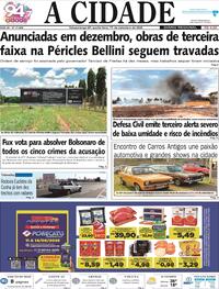 Capa do jornal Jornal A Cidade de Votuporanga 11/09/2025