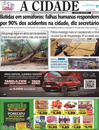 Capa do jornal Jornal A Cidade de Votuporanga 16/12/2025